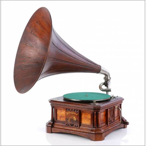 Antique Spanish Gramophone His Master's Voice Antique Spanish Gramophone, Mod 13-C. Spain. 1920