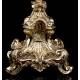 Antique Monstrance in Solid Silver Gilt. Demarquet Brothers. France, 1870