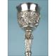 Vintage Chalice in Solid Silver 900. Circa 1960-70.