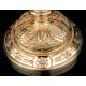 Antique Chalice in Solid Silver Gilt. Paris, France 1818-1838