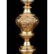 Antique Chalice in Solid Silver Gilt. Paris, France 1818-1838