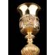 Antique Chalice in Solid Silver Gilt. Paris, France 1818-1838