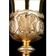 Antique Chalice in Solid Silver Gilt. Paris, France 1818-1838