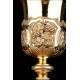 Antique Chalice in Solid Silver Gilt. Paris, France 1818-1838