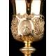 Antique Chalice in Solid Silver Gilt. Paris, France 1818-1838