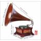 Antique Spanish Gramophone His Master's Voice. Model 5. Spain, Circa 1915-18