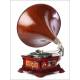 Antique Spanish Gramophone His Master's Voice. Model 5. Spain, Circa 1915-18