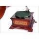 Antique Spanish Gramophone His Master's Voice. Model 5. Spain, Circa 1915-18