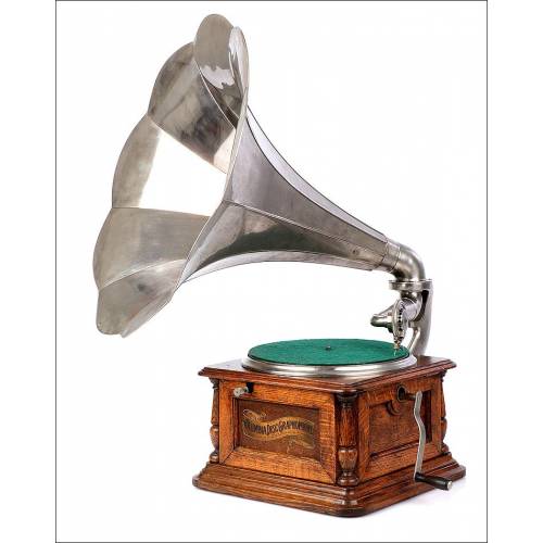 Antique Columbia Sterling Gramophone. USA, Circa 1910