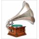 Antique Columbia Sterling Gramophone. USA, Circa 1910