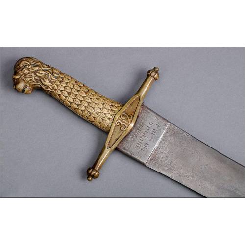 Machete Español de Gastador de Infantería Modelo 1843. España.