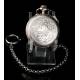 Antique Solid Silver Pocket Watch. Switzerland, Circa 1900