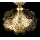 Antique Neogothic Chalice in Solid Silver Gilt. France, Circa 1900