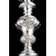 Antique Solid Silver Embossed Chalice. France XIX Century