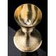 Antique French Chalice in Solid Silver Gilt. France 1900