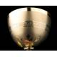 Antique French Chalice in Solid Silver Gilt. France 1900