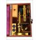 Antique French Nachet Microscope. Very Complete. France, Circa 1870