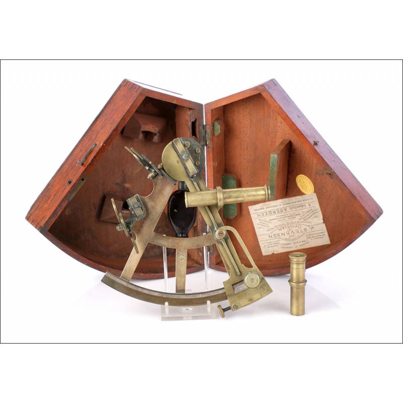 Antique Owen Owens Marine Sextant. Liverpool, England. 1830