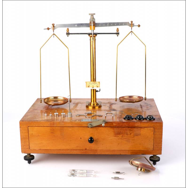 Antique Precision Laboratory Balance. Germany, 1960s