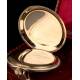 Antique Gold Plated Pocket Watch. Case Germany, Circa 1930