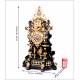 Antique Lenzkirch Mantel Clock. 73 cms Height. Germany, Circa 1870