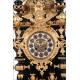 Antique Lenzkirch Mantel Clock. 73 cms Height. Germany, Circa 1870