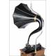 Antique Edison Home Phonograph. Swan Horn. USA, circa 1898