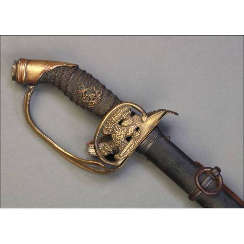Antique Prussian Infantry Officer's Sword. Model 1889. Germany