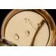 Antique John B. Cross Semi Verge Fusee Pocket Watch, 18K Gold. London 1853