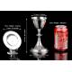 Antique Chalice and Paten in Solid Silver. France, Circa 1900