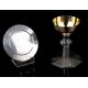 Antique Solid Silver Chalice, Circa 1950.