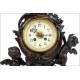 Antique French Pendulum Clock. France, Circa 1880