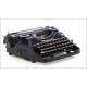 Antique Stoewer Record Typewriter. Germany, 1926