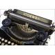 Antique Stoewer Record Typewriter. Germany, 1926