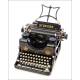 Antique Stoewer Record Typewriter. Germany, 1910