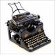 Antique Stoewer Record Typewriter. Germany, 1910