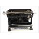 Antigua Máquina de Escribir Continental. Alemania, Años 30