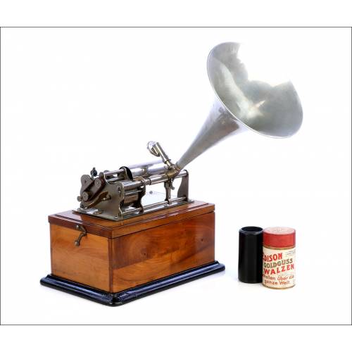 Antique French Phonograph, Le Styx. France, Circa 1900