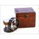 Antique Anemometer in its Case. England, Circa 1900