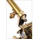 Antique English Compound Microscope. England, Circa 1880