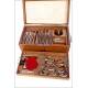 Antique Medical Case Full of Instruments. France, Circa 1920