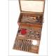 Antique Medical Case Full of Instruments. France, Circa 1920