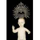 Antique Infant Jesus in Ivory. Spanish Filipino. S. XVIII. With CITES