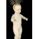 Antique Infant Jesus in Ivory. Spanish Filipino. S. XVIII. With CITES