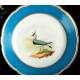 14 Antique Old Paris Porcelain Pieces. Birds. France, Circa 1900