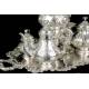 Solid Silver Antique Coffee Set. 7,8 kilos. Spain, Early 20th Century