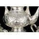 Solid Silver Antique Coffee Set. 7,8 kilos. Spain, Early 20th Century