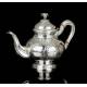 Solid Silver Antique Coffee Set. 7,8 kilos. Spain, Early 20th Century