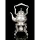 Antique Solid Silver Coffee Set. 7,5 Kg. Spain, Pps. S. XX