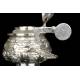 Antique Solid Silver Coffee Set. 7,5 Kg. Spain, Pps. S. XX